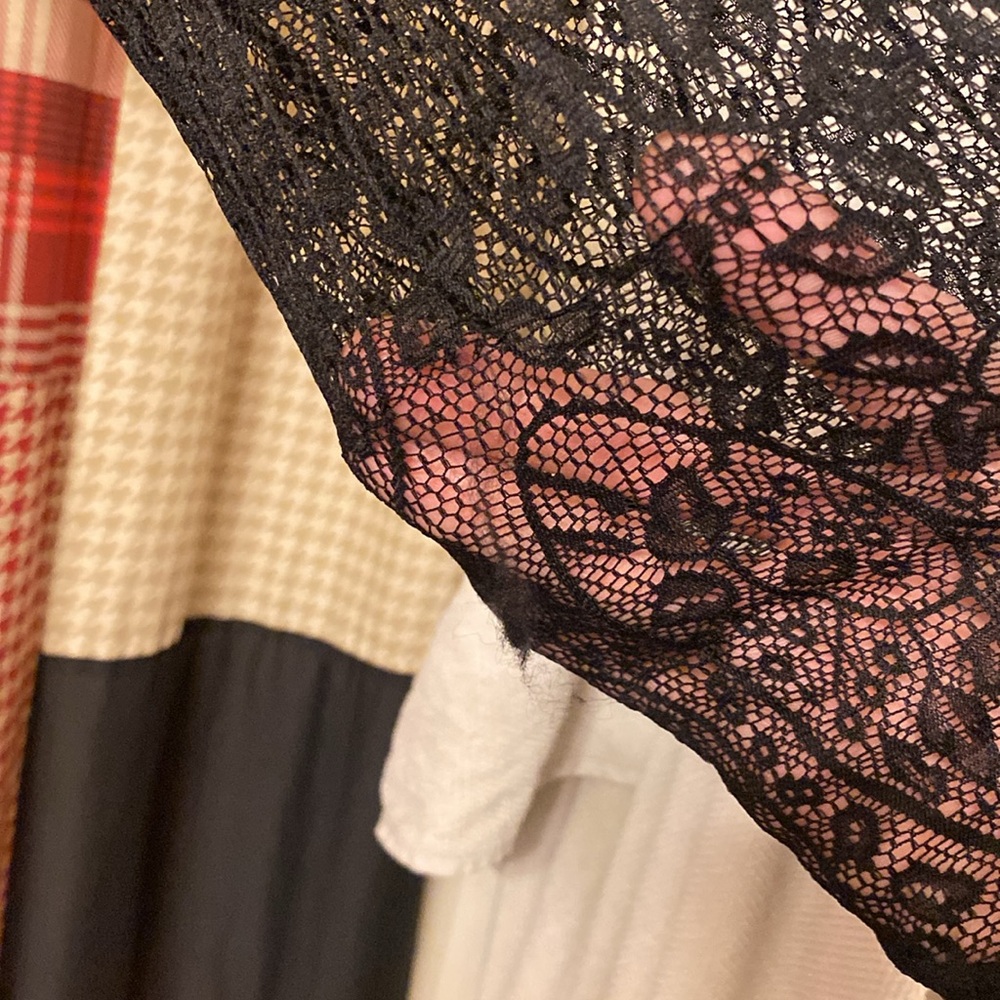 Royal Bones By Tripp Black Lace Hoodie - Picture 7 of 11